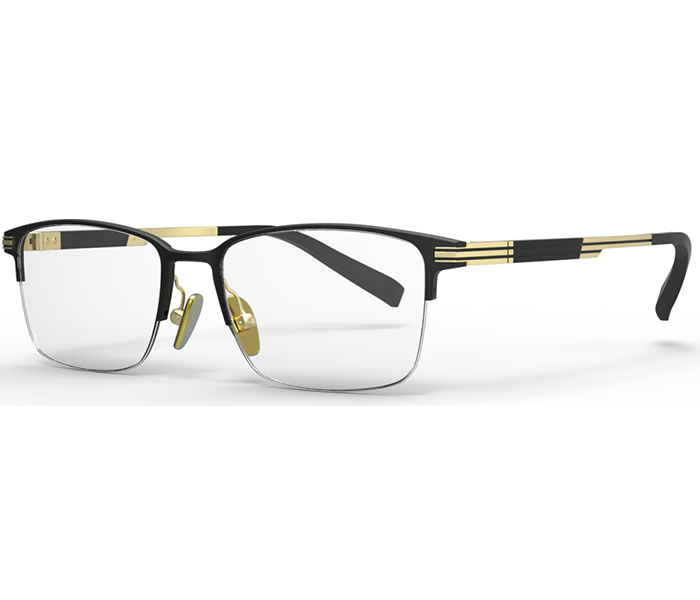 DAT21014 Front A-TI with B-Titanium temple