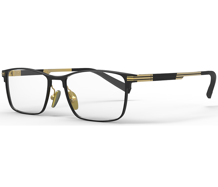 DAT21016 Front A-TI with B-Titanium temple